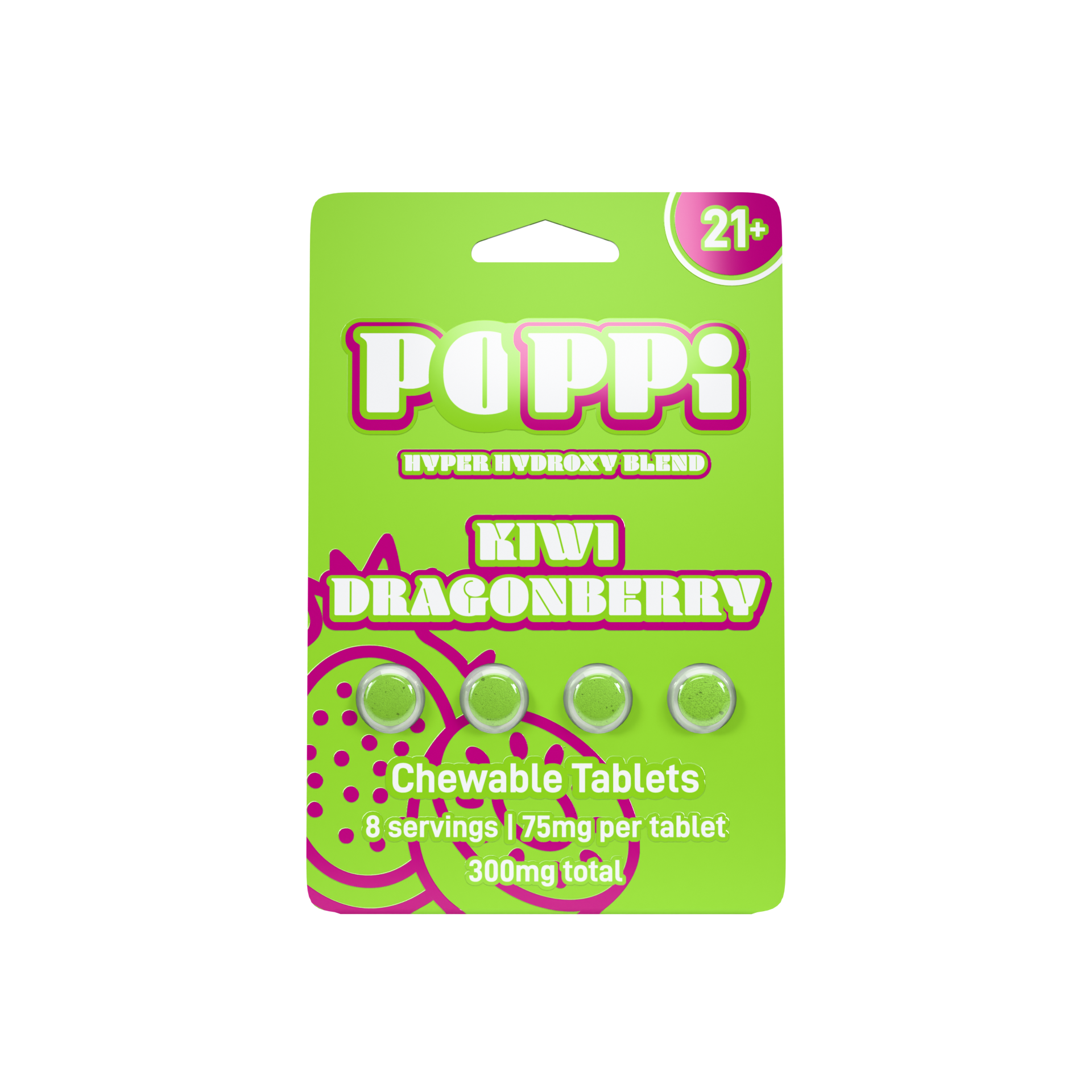 Kiwi Dragonberry - 75mg - 4ct