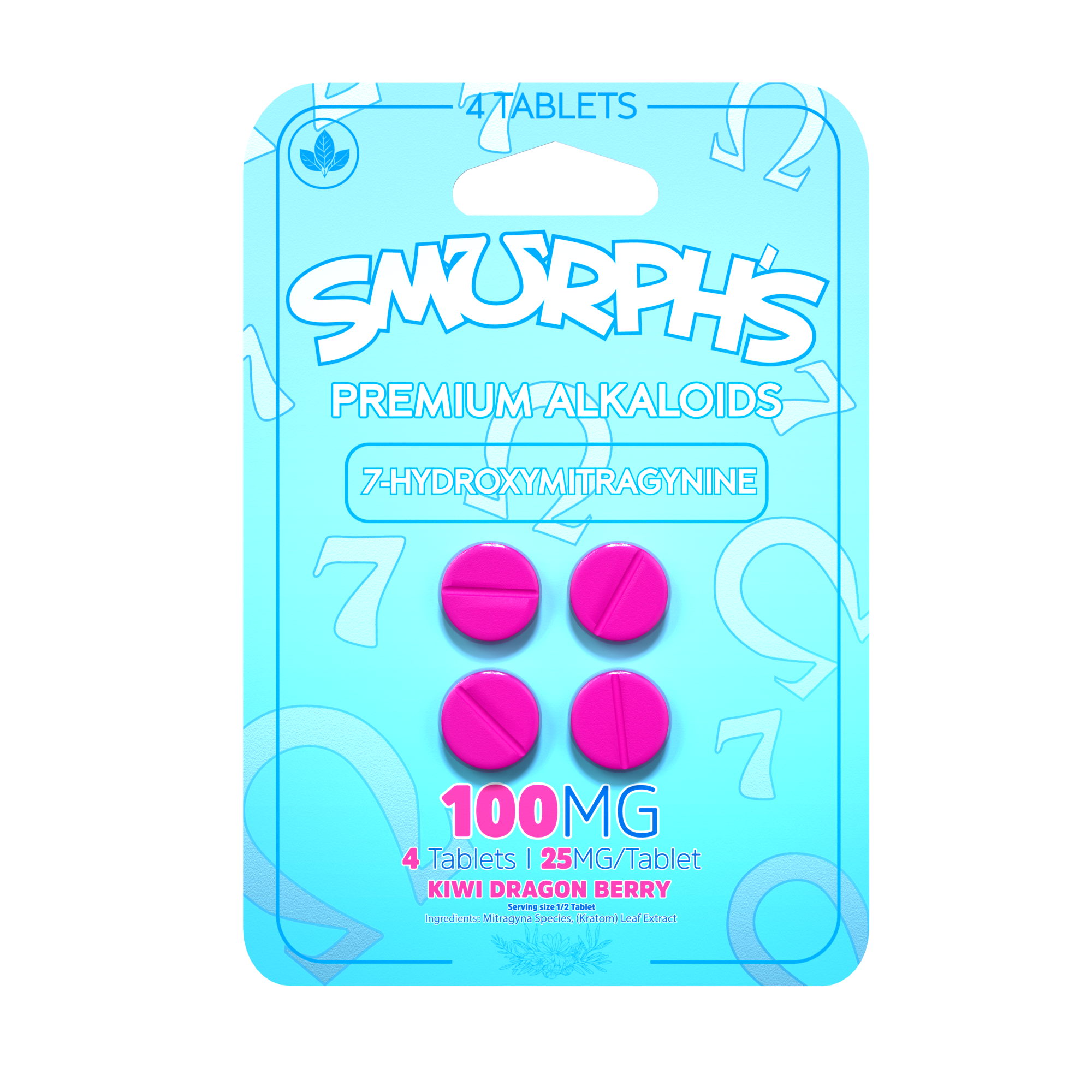 Smurph's - 25mg - 4ct Blister