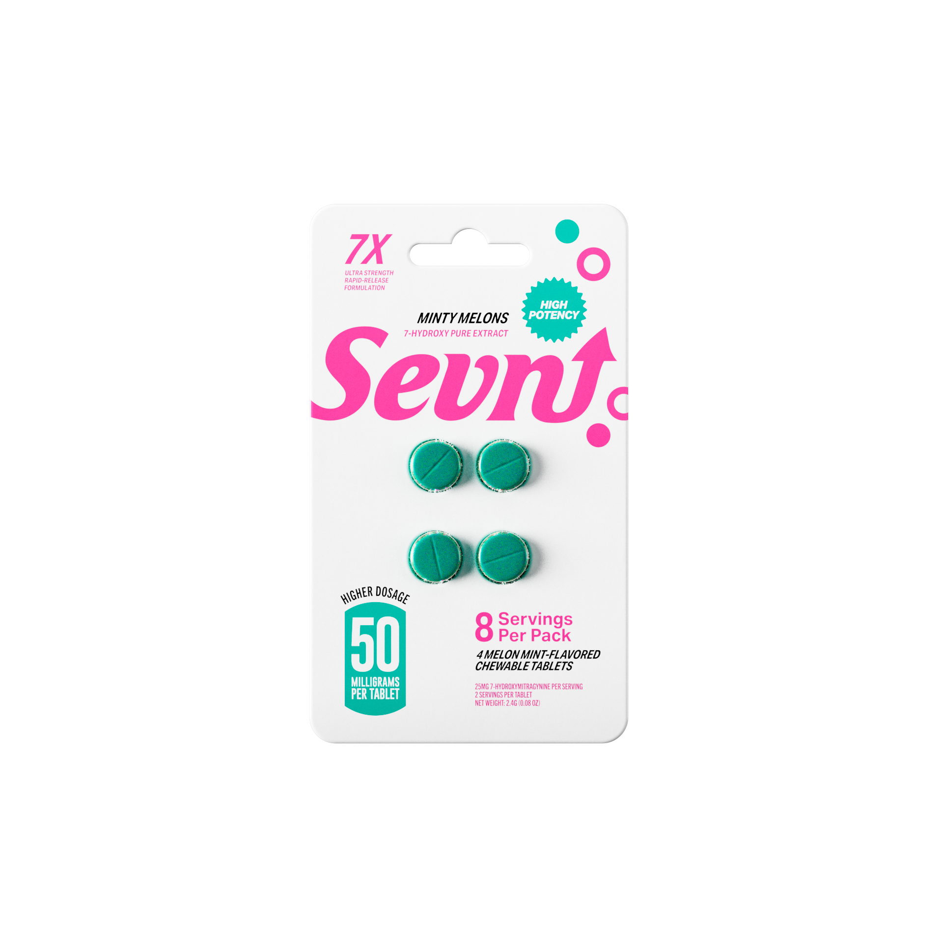 Sevn - 50mg - 4ct Blister