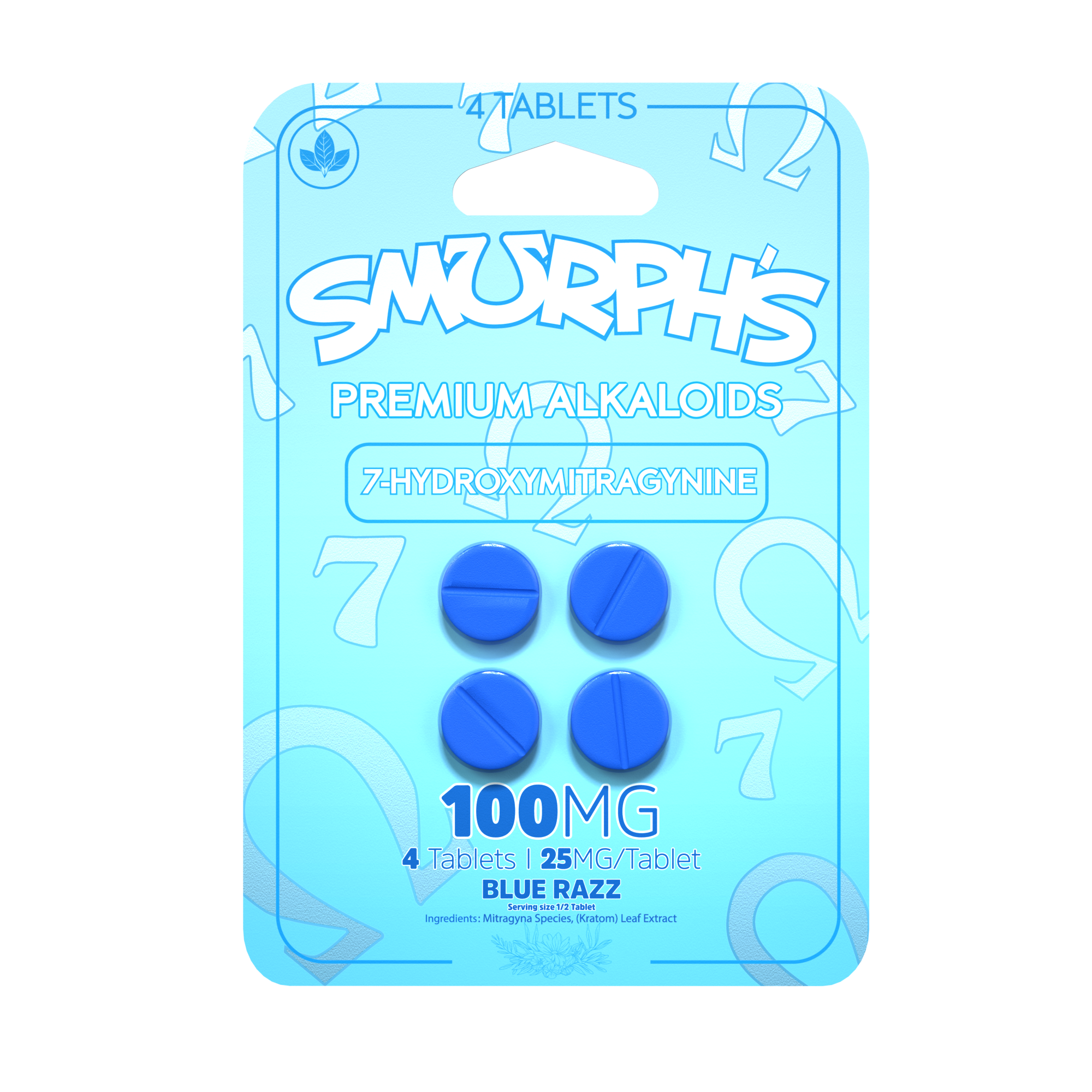 Smurph's - 25mg - 4ct Blister