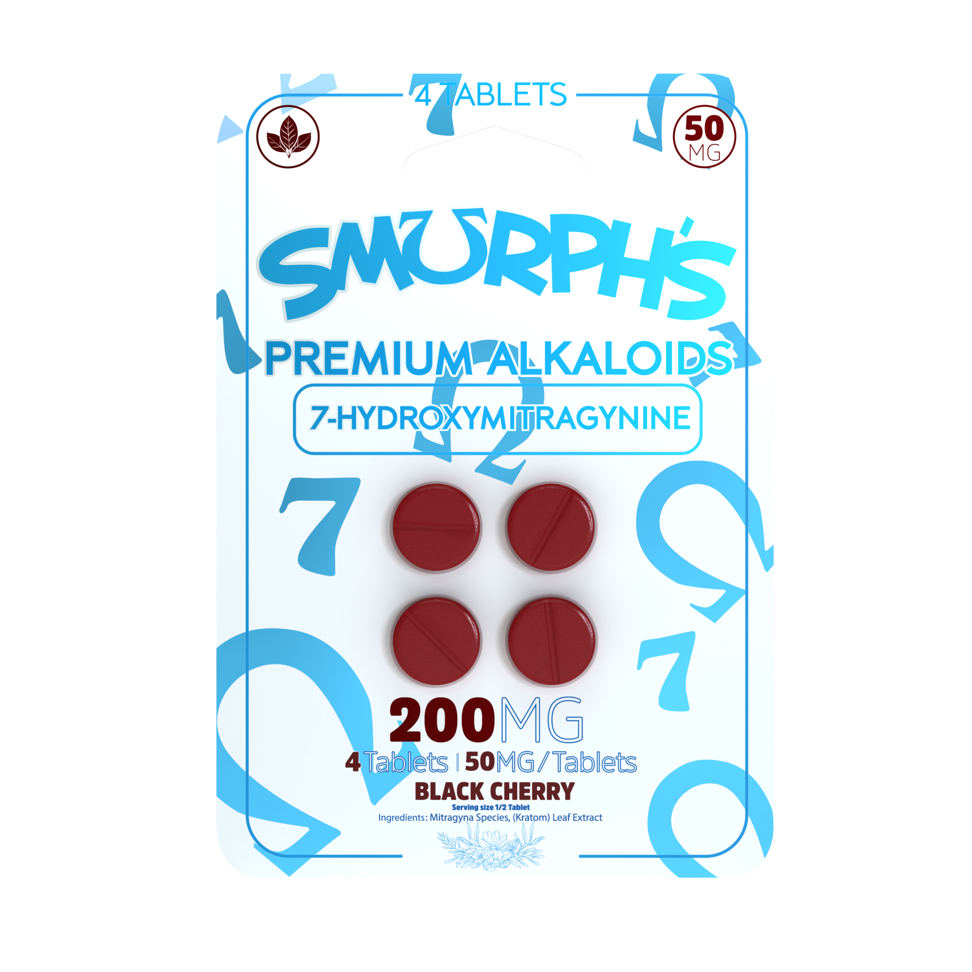 Smurph's - 50mg - 4ct Blister