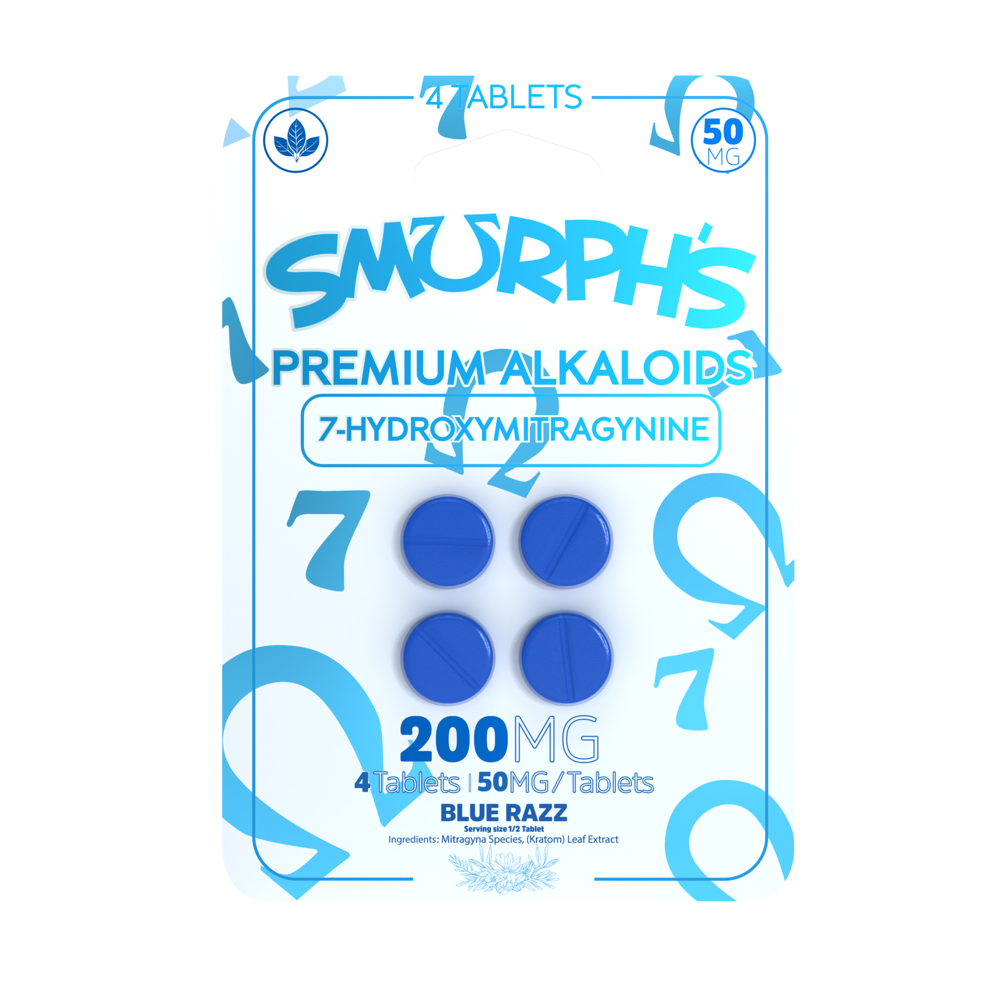 Smurph's - 50mg - 4ct Blister