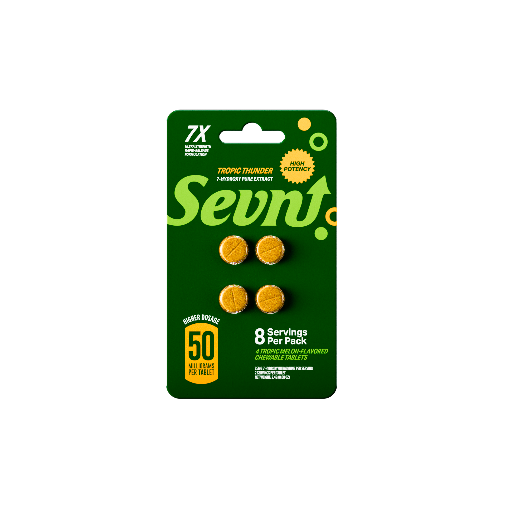 Sevn - 50mg - 4ct Blister